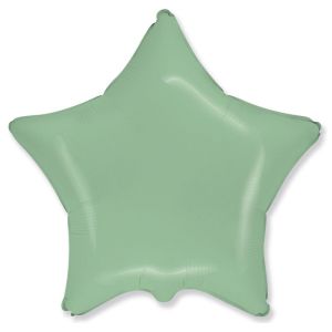 F 18''/46 см, Звезда, Макарунс, Мятный, 1 шт.