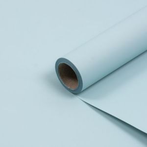 Пленка матовая Корейская Голубая 58см*10м №12 т.м30