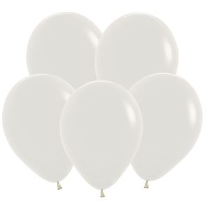 S 12''/30 см, Пастель (Ретро), Кремовый (107), 50 шт.