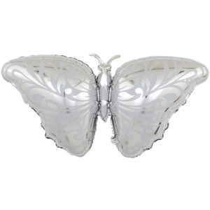 Фигура Бабочка Серебро (43"/109 см) Falali