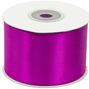 Лента атласная Вишневая 5см*22,85м 27