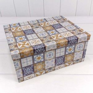 Коробка Прямоугольная 34*26*15,3 «Мозаика»