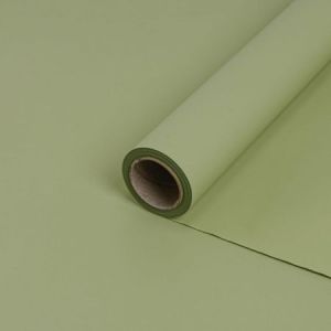 Пленка матовая Корейская МАКАРУНС 02 Оливковый 58см*10м