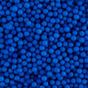 Шарики пенопласт, Синий, 6-8 мм, 10 гр.