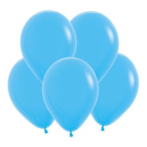 S 18"/45 см, Пастель, Голубой (040), 5 шт.