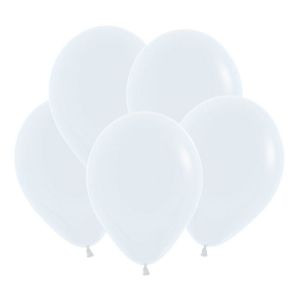 S 18"/45 см, Пастель, Белый (005), 5 шт.