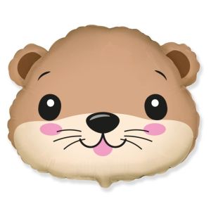 F Фигура, Голова, Маленькая выдра, 24"/61 см, 1 шт.