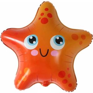 Шар (21''/53 см) Фигура, Морская звезда, 1 шт.