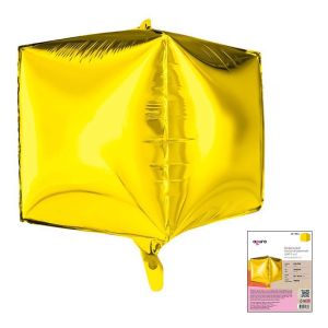 Аг Куб 3D, 26''/66 см, Золото, 1 шт.