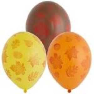 ВВ Шелкография пастель 14" Осенние листья 25шт