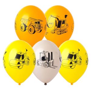 ВВ Шелкография пастель 14" Тяжелая техника 25шт