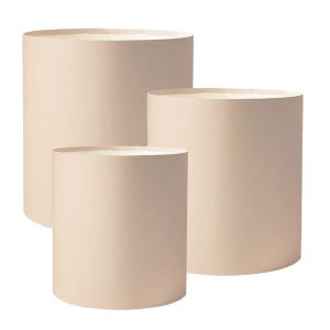 Коробка цилиндр  «Премиум»  Кофе с молоком, 15*15 см