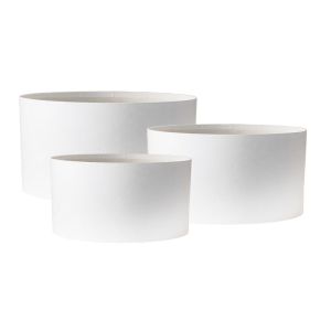 Коробка  цилиндр «Премиум»  Белый, 25*12 см