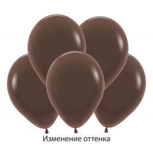 S 12"/30 см, Пастель, Коричневый (076), 50 шт.