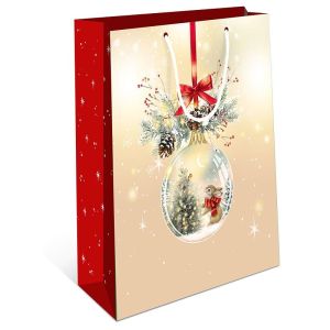 Сумка подарочная НГ 180х223х100