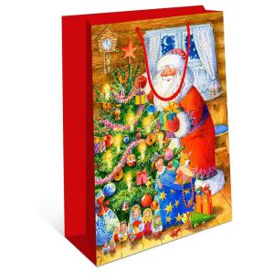 Сумка подарочная НГ 180х223х100