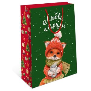 Сумка подарочная НГ 180х223х100