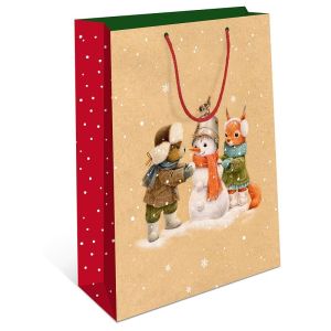 Сумка подарочная НГ 260х320х120