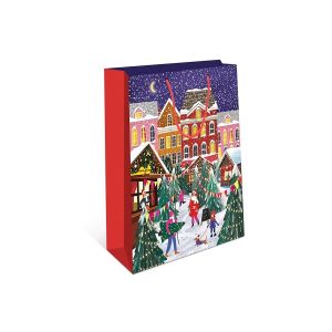 Сумка подарочная НГ 115х145х65 мм