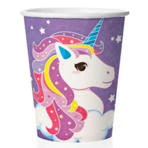 Стаканы Нежный Единорог Сиреневый 250мл 6 шт