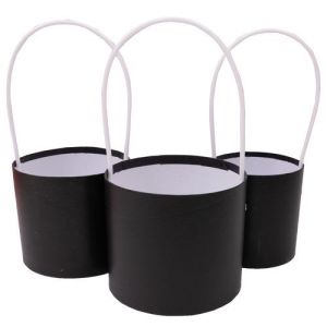 Коробка «Тубус» Черный 14.5*12 см 1 шт