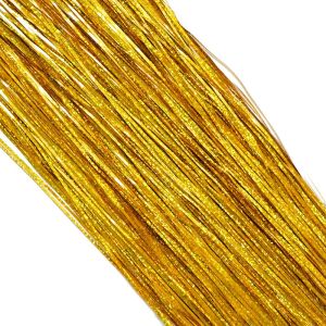 Дождик, Золото, Голография, Двухслойный, 100*20 см,1 шт.