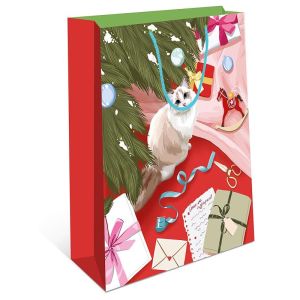 Сумка подарочная НГ 260х320х120