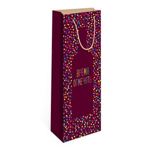 Сумка подарочная 120х360х85 мм