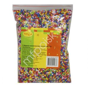 Шарики пенопластовые 12г ассорти