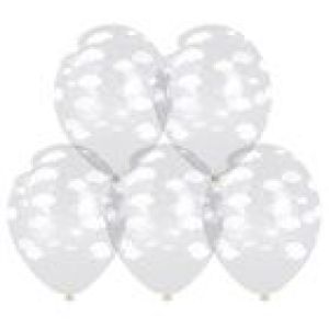 ВВ 14"/36 см, Облака Шары, Шелкография пастель, 5 шт.