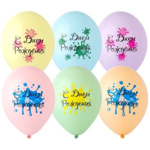 ВВ 14"/36 см, С ДР Брызги, 2цв. 25 шт.