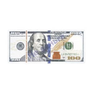 Деньги для выкупа, 100 долларов,90 купюр , 1 шт.