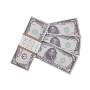 Деньги для выкупа, 1000 Долларов, 15*6 см, 80 шт.