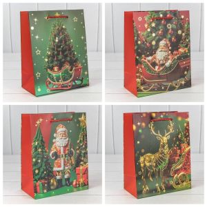 Пакет подарочный «Новый год» (микс 415) 18*23*10