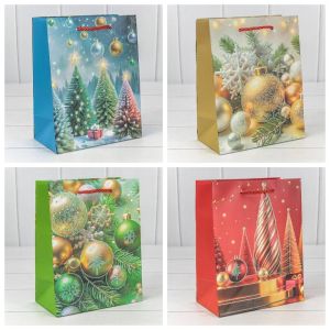 Пакет подарочный «Новый год» (микс 419) 18*23*10
