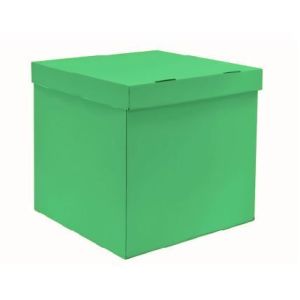 Коробка для шаров малая (Зеленая) 60*60*60 см