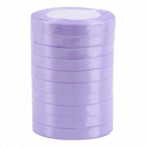 Лента атласная ЭКОНОМ 1,2см*25Y, 44 Нежно сиреневая т.м 10
