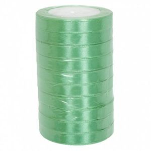 Лента атласная ЭКОНОМ 1,2см*25Y, 54 Изумрудная т.м 10