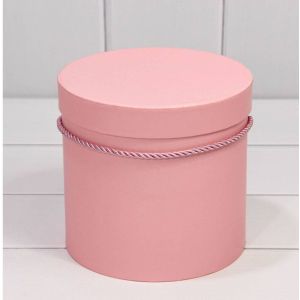 Коробка Цилиндр 18*17 Розовый
