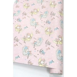 Бумага глянцевая 68*98см Спокойной ночи 10 листов