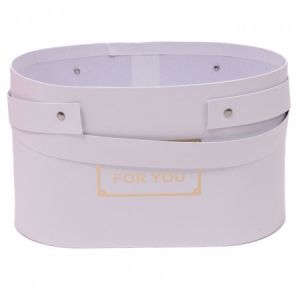 Коробка «Сумка» 20.5*10.8*12см Белая  т.м.60