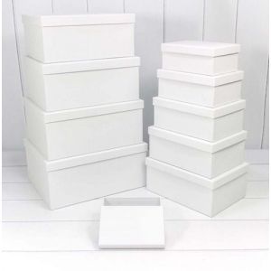 Коробка «Прямоугольник» 32*24*14,4см Белая