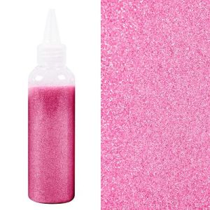 Блестки в баночке 60г, розовые