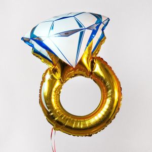 К Шар ФИГУРА/32" Кольцо с бриллиантом 80 см /К