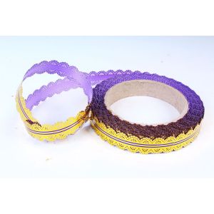 Лента Ажур (2см*25ярд) ФИОЛЕТОВЫЙ C24