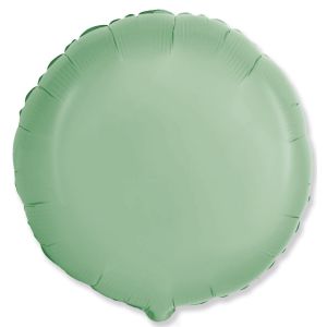 F 18''/46 см, Круг, Макарунс, Мятный, 1 шт.