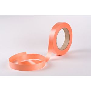 Лента простая  Гладкая без тиснения (2см*50ярд) ПЕРСИК  P2072