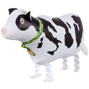 Шар (28''/71 см) Ходячая Фигура, Корова, 1 шт.