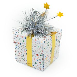 Грузик Подарок с бантиком, 1 шт.