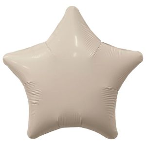 Аг 19"/48 см, Звезда, Сатин Мистик, Крем, 1 шт.